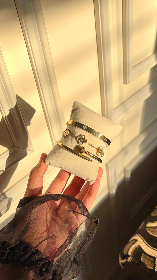 Golden Grace Bracelet Set
