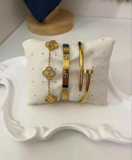 Golden Grace Bracelet Set