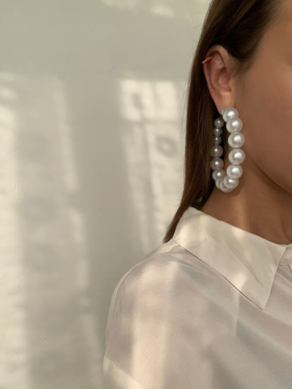 Cleforya pearl earrings